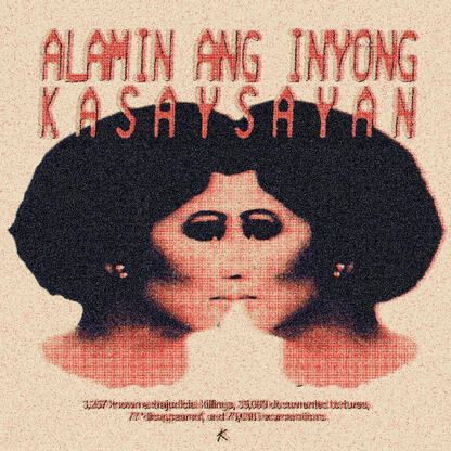 KNOW YOUR HISTORY - Martial Law memoriam piece