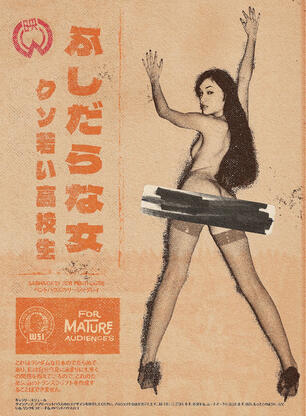 Sasha Grey for Penthouse Magazine - risograph emulation test